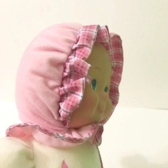 Vintage HK City Toys Soft Baby Doll Plush 14 Inch Tall Puffalump Style Doll TLC - Picture 14 of 16